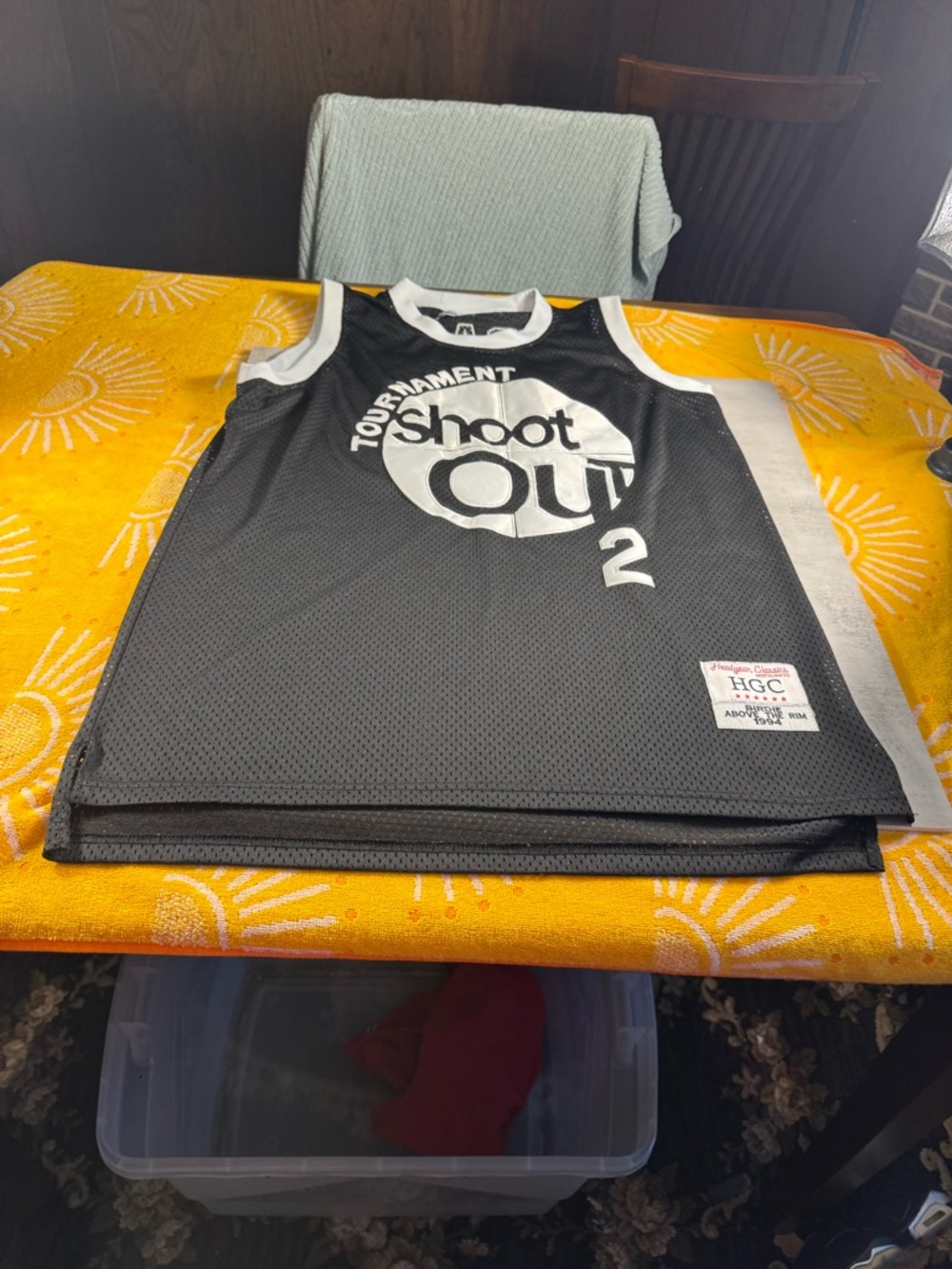 TuPac Shakur 2Pac Above the Rim MOVIE Shootout Tournament Basketball JERSEY